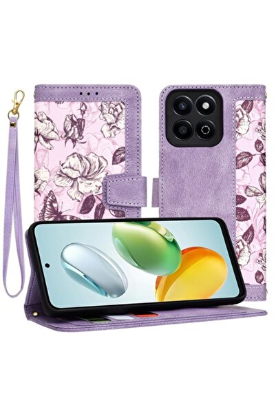 Soho Mobile Husă de telefon pentru Honor 200 Smart / X7c (H64), piele ecologi...