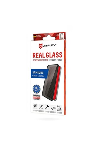 Displex Real Glass Privacy Full Cover for Samsung Galaxy S22 5G/S23 (Y41) - T...