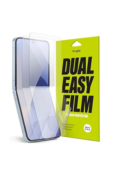 Ringke Set de 2 folii de protecție pentru ecran Samsung Galaxy Z Flip6 — Dual...