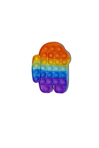 Juls Silicone anti-stress toy Pop It Now and Flip It, Among Us, Multicolor, Model 5