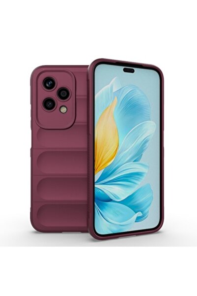 Techsuit Case for Honor 200 Lite / Y42, Polyurethane, Bordeaux