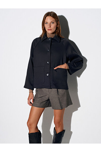 Dilvin 60773 Oversize Jacket with Fleece Inside-Anthracite