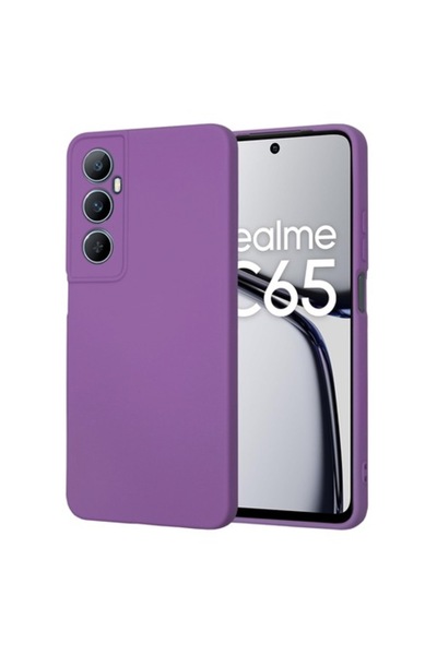 Techsuit Carcasă SoftFlex pentru Realme C65 - Violet