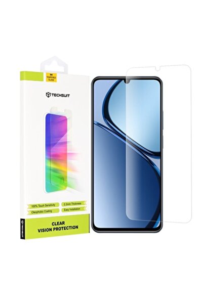 Soho Mobile Protector de ecran pentru Realme C63/C61 — Sticlă securizată Clear Vision, transparentă