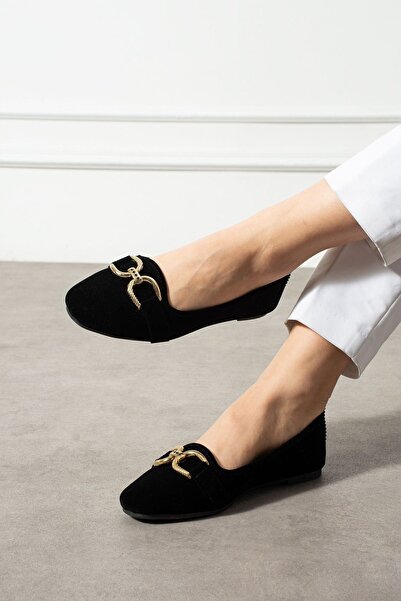 FUGA MODA Belza Black Gold Buckled Velvet Textured Elegant Engagement Dowry Bag Guest House Bag