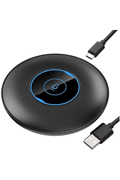 CR glamour AND STYLE CR|GAS BKM10 USB Conference Condenser Microphone (Omnidirectional) - Black