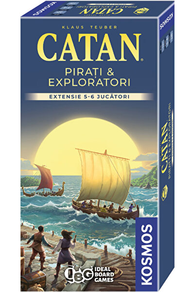 Ideal Board Games Expansiunea Catan Pirații și Exploratorii 5 - 6 jucători (2025)