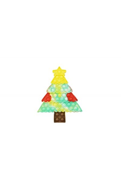 Juls Jucărie antistres din silicon Pop It Now and Flip It, Copac, Multicolor