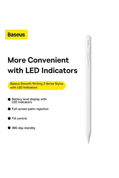 Juls Stylus Pen pentru iPad, A17, Aluminiu, Alb