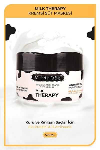 Morfose MILK THERAPY SAÇ MASKESİ 500ML