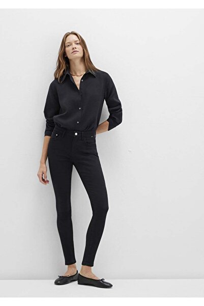 Mavi Pantaloni de damă Tess Black M100328-90536