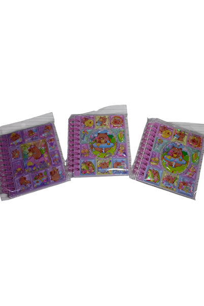 Linea A6 Cover with Water Game Spiral Notebook (3 Pieces)