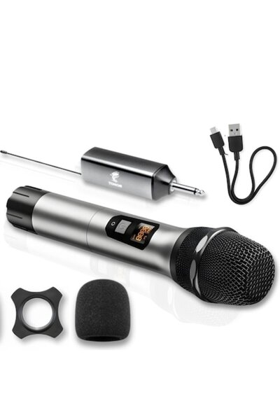 TONOR TW620 Professional Wireless Microphone (Dual UHF, Dynamic, Cardioid)