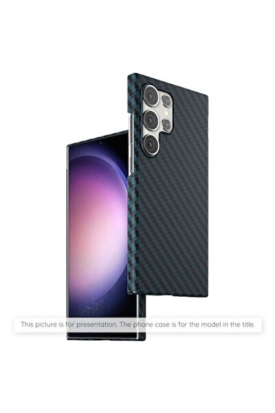 Techsuit Case for Samsung Galaxy S22 5G, Carbonite FiberShell, Polycarbonate, Cyan