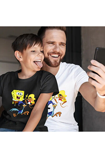 OEM Tricou Copii Baieti Speedy Gonzales SpongeBob Road Runner