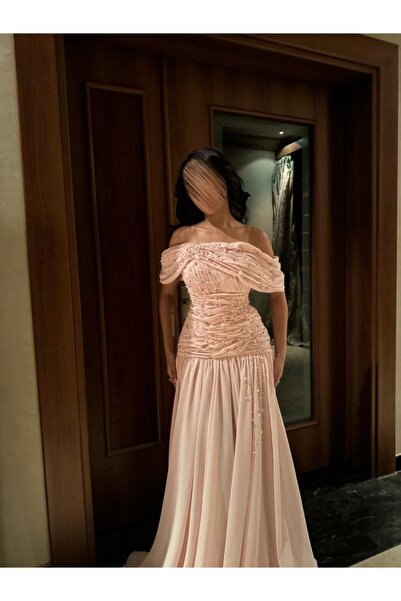 JOUNGIER Original flesh-toned evening dress