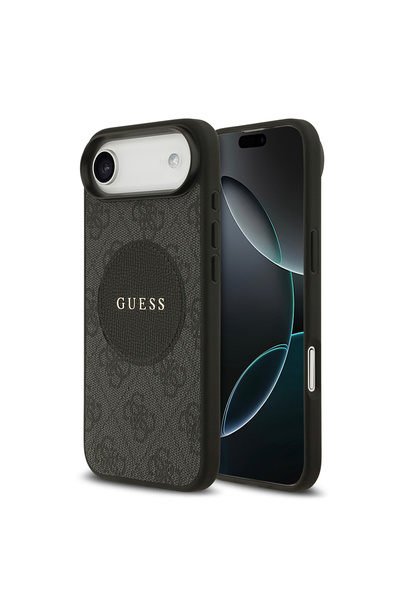 Guess iPhone 17 Air Uyumlu Kılıf Orjinal Lisanslı M-safeli Yazı Logolu Circle...
