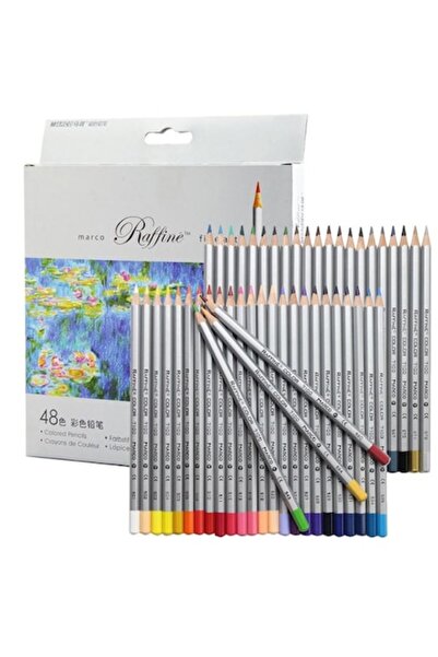 Marco Creioane colorate Raffine cu mină moale, set 36 buc.