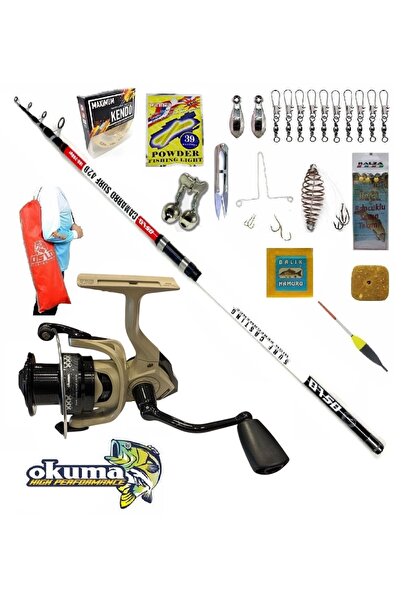 Oslo Okuma Outrax 6000 420cm 100-200gr Camarro Surf Profesyonel Sazan Kıyı Ol...