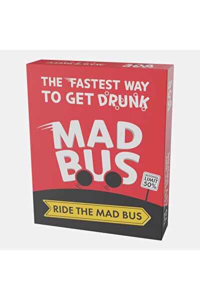 Mad Party Games Παιχνίδι με κάρτες MadBus "Ride The Bus"