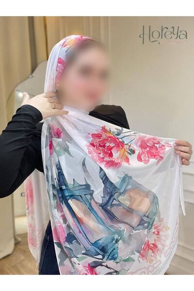 Hejab Fashion Chiffon crepe veil, 200x75