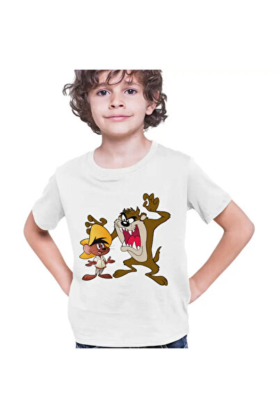 OEM Παιδικό T-shirt Speedy Gonzalez Taz Tasmanian Devil για αγόρια