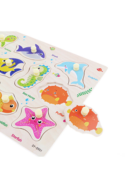 OEM REMIUM PUZZLE din lemn incastru, Animale, Legume, Dinozauri, Pesti, Mijloace Transport