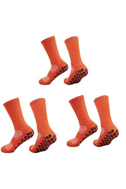 parypary 3-Pack Silicone Non-Slip Sole Towel Socks Pro Football Basketball Volleyball Tennis