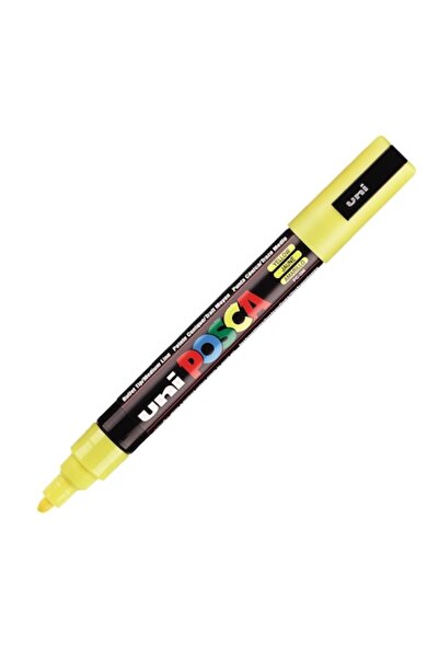 Uni Marker decorativ Posca, 1,8/2,5 mm, galben