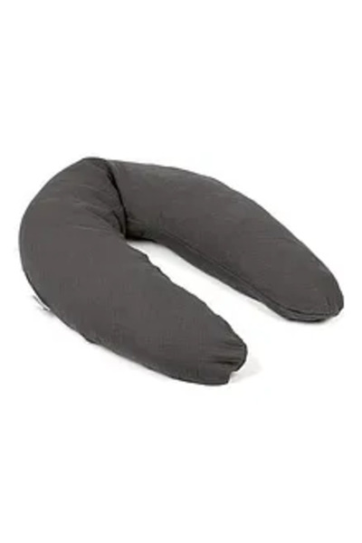 Doomoo وسادة الحمل والرضاعة المريحة من Basics، 3 في 1 لدعم الأمومة - Tetra Green