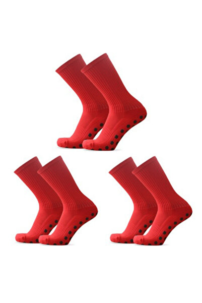 parypary 3-Pack Silicone Non-Slip Sole Towel Socks Pro Football Basketball Volleyball Tennis