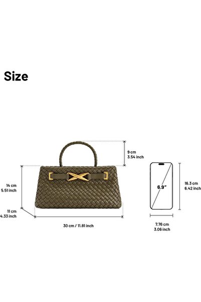 Generic JW PEI Women's Elora Woven Tote Bag