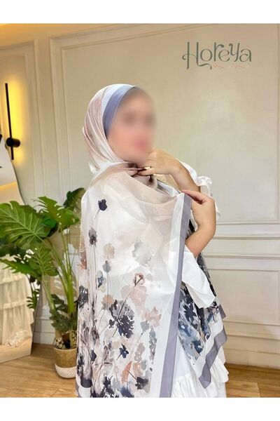 Hejab Fashion Chiffon crepe veil, 200x75