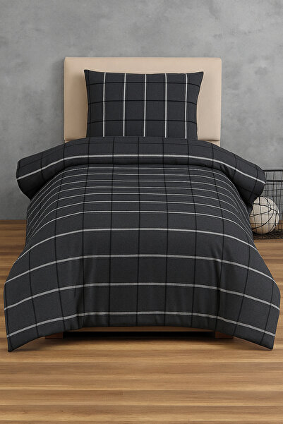 Loova طقم غطاء لحاف لشخص واحد، غطاء لحاف + ملاءة مطاطية + غطاء وسادة، منقوش ب...