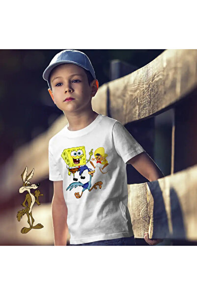 OEM Tricou Copii Baieti Speedy Gonzales SpongeBob Road Runner
