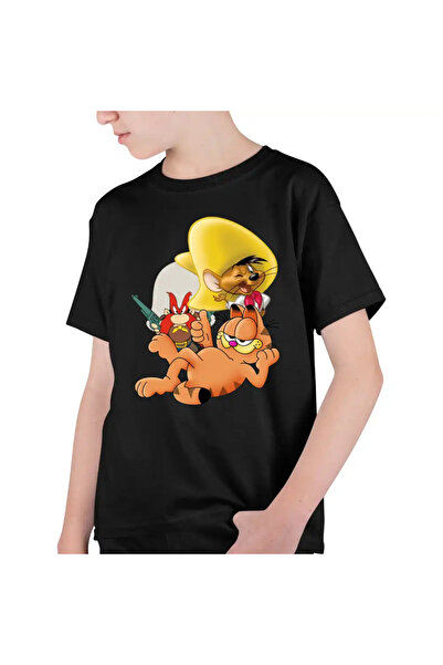 OEM Tricou Copii Baieti Speedy Gonzales Garfield Yosemite Sam Desene