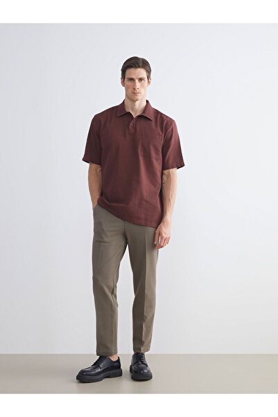 LC Waikiki Lcw Vision Regular Fit Short Sleeve Oxford Men's Shirt