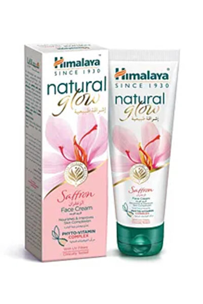 Himalaya Natural Glow Fairness Cream, Lightening, Nourishing Moisturizing with Alfalfa, Saffron Vita