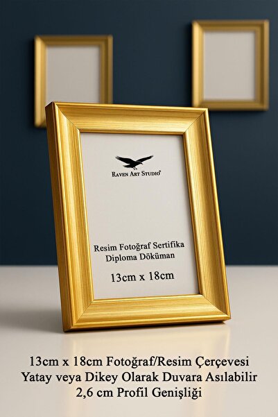 Raven Art Studio Piramidă 13cm x 18cm Imagine Fotografie Document Poster Ramă pentru documente din plexiglas protejat, rezistent la spargere