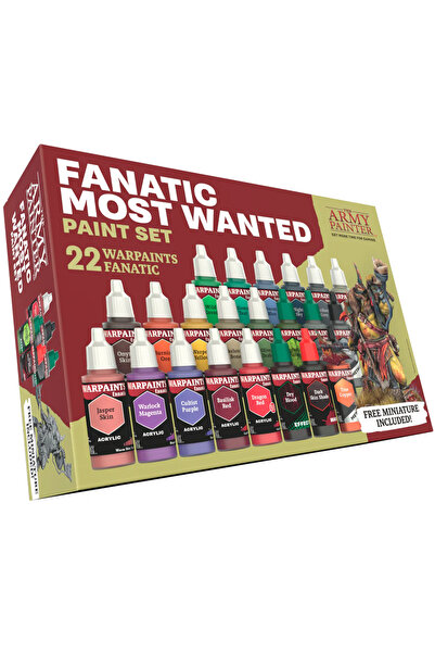 The Army Painter - Warpaints Fanatic: Σετ χρωμάτων Most Wanted