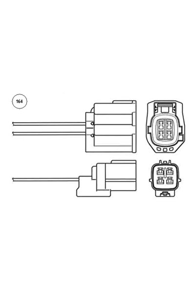 NTK Sonda Lambda Mazda 3/5