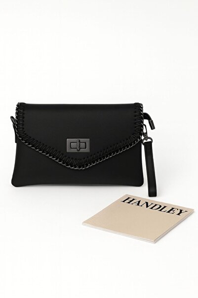 Handley حقيبة يد وكتف بتفاصيل محبوكة متعددة الأقسام