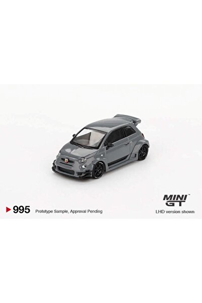 mini gt 1:64 Fiat Abarth 595 Lb-Works X Abas Works Grey (Mgt00995-L) |   Model Car