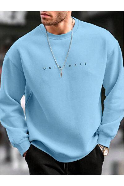 MOONBULL Ανδρικό χειμερινό φούτερ με κουκούλα με αυθεντικό στάμπα