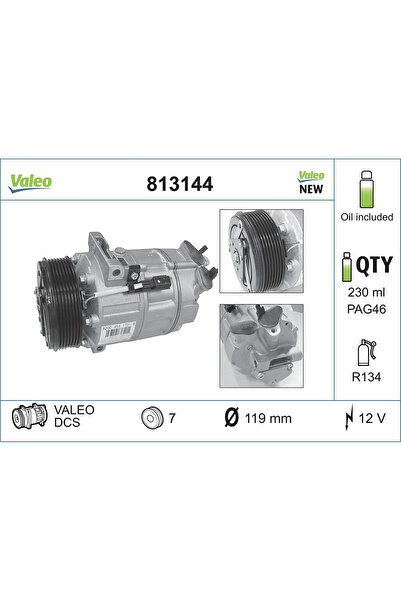 VALEO Compresor Climatizare Opel Vivaro A Bus/Vivaro A Caroserie/Vivaro A Pla...