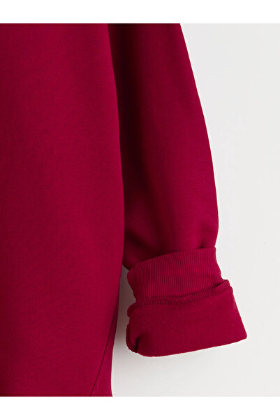 LC Waikiki LCW Kids Kırmızı Dik Yaka Galatasaray Baskılı Erkek Çocuk Sweatshirt