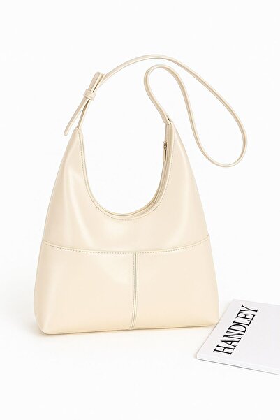 Handley حقيبة كتف جلدية فاخرة لامعة – الموسم الجديد