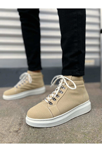 Arda حذاء رياضي رجالي من Bay bot JY206 Ottawa برباط ونعل طبي من الجلد السويدي...