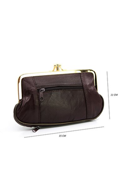 millamoda Hakiki Deri Klipsli Kadın Cüzdanı