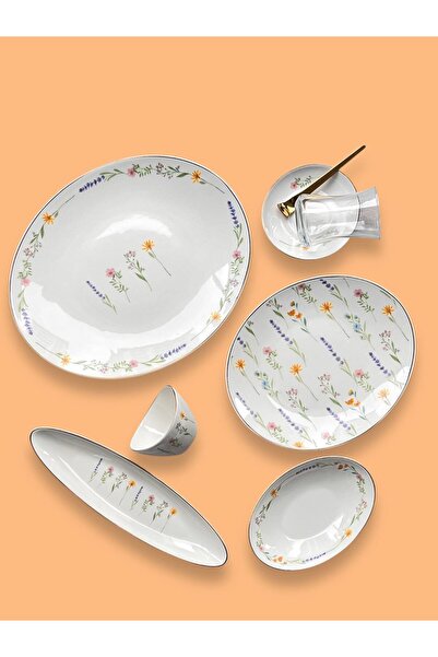 ROSSEV Kahvaltı Takımı Vega 37 Parça 6 Kişilik